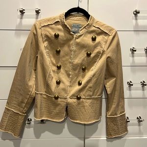 Old Navy blazer, clasp front with button details
